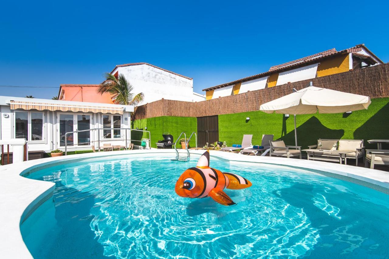 Paraiso En La Playa. Private Heated Pool 别墅 La Estrella (Gran Canaria)